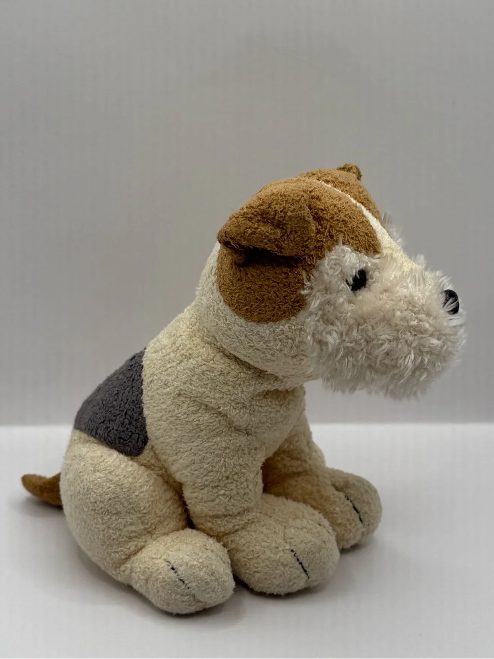 Vtg Russ Berrie Luv Pets Terrier Dog Plush Named Trixia Stuffed Animal Rare
